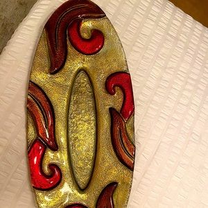 Large Murano I glass stunning 31”x13”